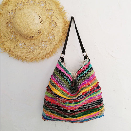 Boho Chic Kilimi Bag - Handmade