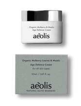 Load image into Gallery viewer, Aeolis Age Defence Face Cream with mulberry leaves &amp; mastic