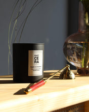 Load image into Gallery viewer, CLASSIC Black- beeswax blend scented candle meliCERA