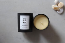 Load image into Gallery viewer, CLASSIC Black- beeswax blend scented candle meliCERA