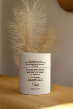 Load image into Gallery viewer, CLASSIC White 100% pure beeswax & soy blend,  scented candle meliCERA