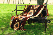 Load image into Gallery viewer, Ecuadorian alpaca blanket | native blanket/poncho