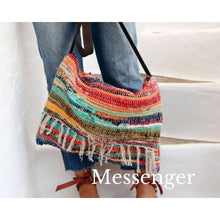Load image into Gallery viewer, Messenger Kilimi Bag- Handmade