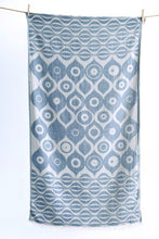Load image into Gallery viewer, Cotton towel - EYES &amp; WAVES