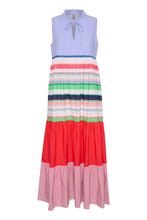 Load image into Gallery viewer, Long multi colour cotton dress