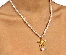 Load image into Gallery viewer, Stella di Afrodite Pearl necklace