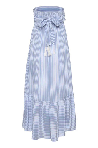 STRAPLESS summer dress