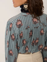Load image into Gallery viewer, Omara Blouse - Cerulean Mist