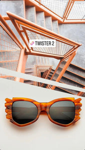TWISTER 2-Handcrafted sunglasses by Uglybell