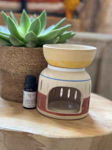 CERAMIC essential oil/wax/perfume burner