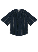 Load image into Gallery viewer, Palmer Cotton Top - Navy Blue