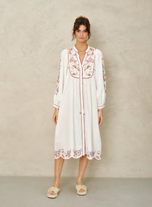 Lucia Tunic - Ivory/Rust