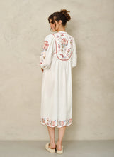 Load image into Gallery viewer, Lucia Tunic - Ivory/Rust