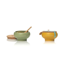 Load image into Gallery viewer, Ceramic Set - Fleur de Sel (30g) &amp; Oregano (5g)