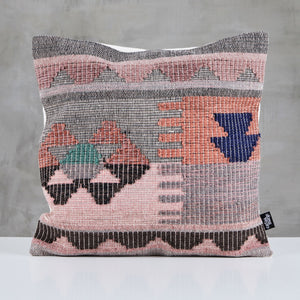 Boho handwoven cushion