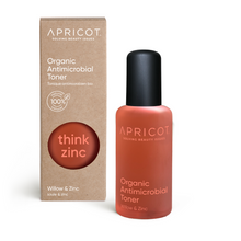 Load image into Gallery viewer, APRICOT Natural Antimicrobial Toner - think zinc