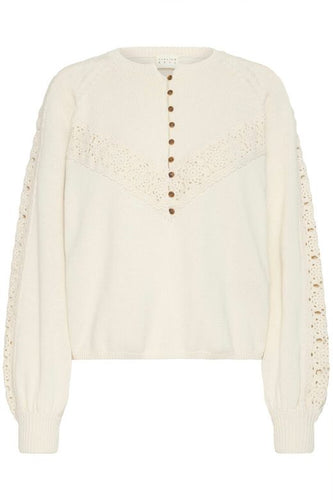 ANNIE Cotton Knitted Pullover