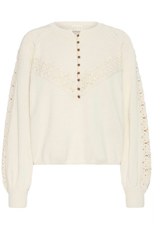 ANNIE Cotton Knitted Pullover