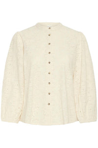 MARNA Broderie Cotton Shirt
