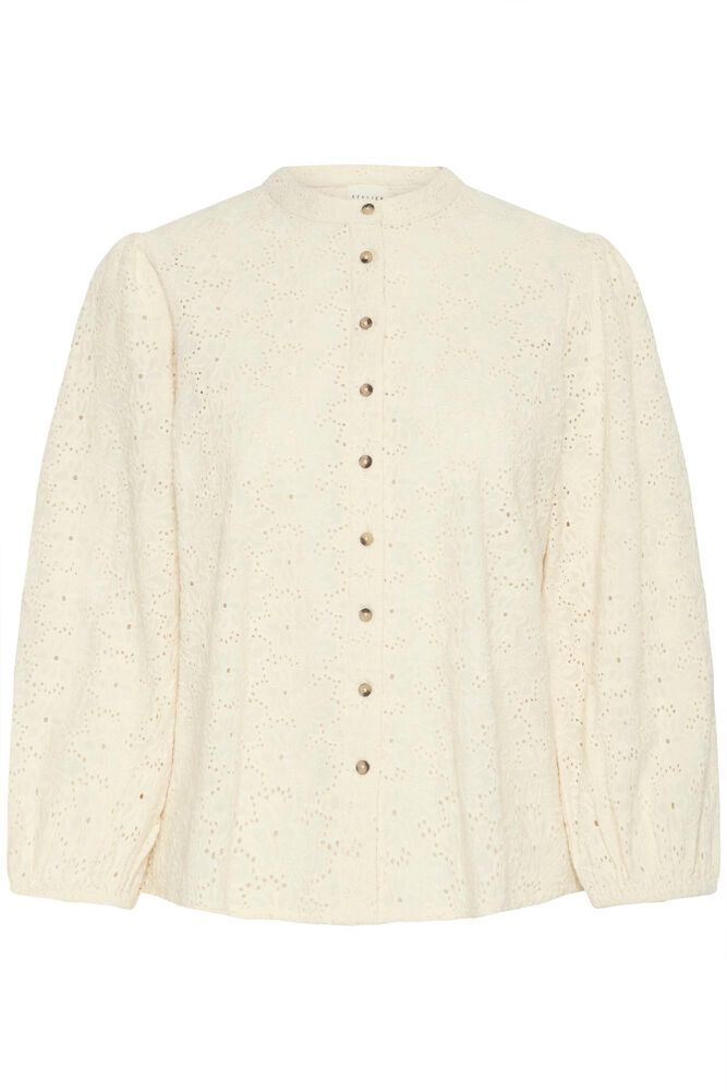 MARNA Broderie Cotton Shirt