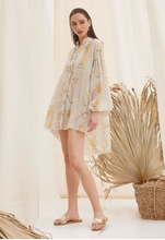 Load image into Gallery viewer, Silk Tunic EROS - Off white/Gold