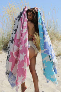 100% Cotton Beach Towel - Star