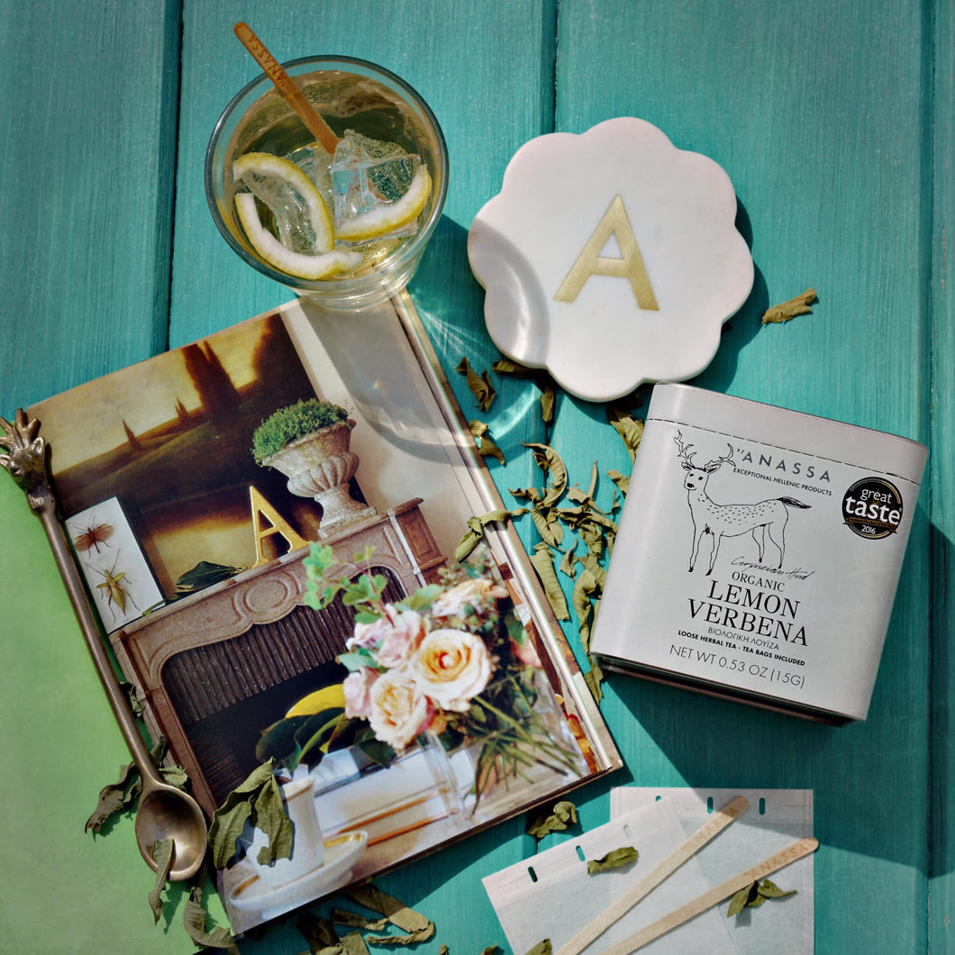 Lemon Verbena-Anassa Herbal Blends -Tin Box