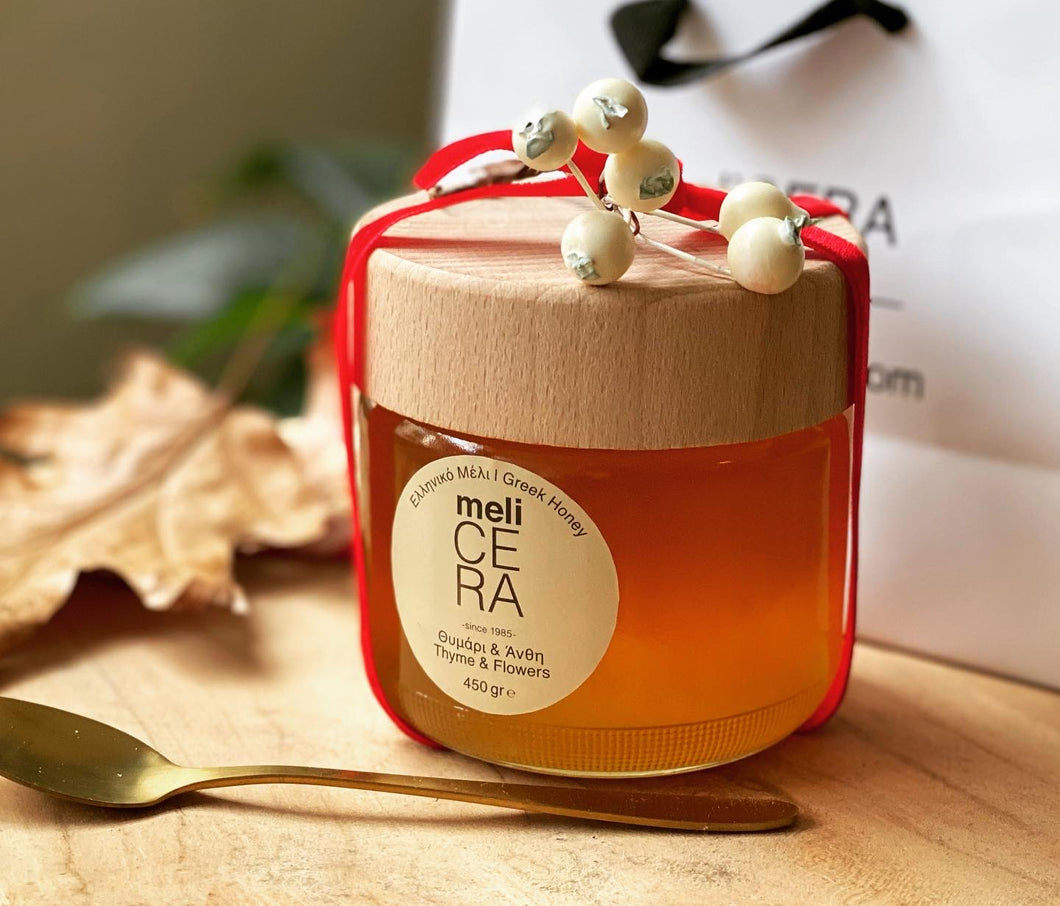 Pure Greek Honey - Thyme & Flowers
