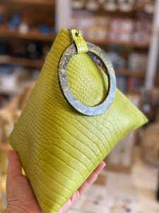 Tea Bag - Handmade leather bag