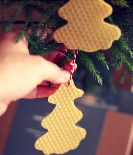 Beeswax Christmas ornaments