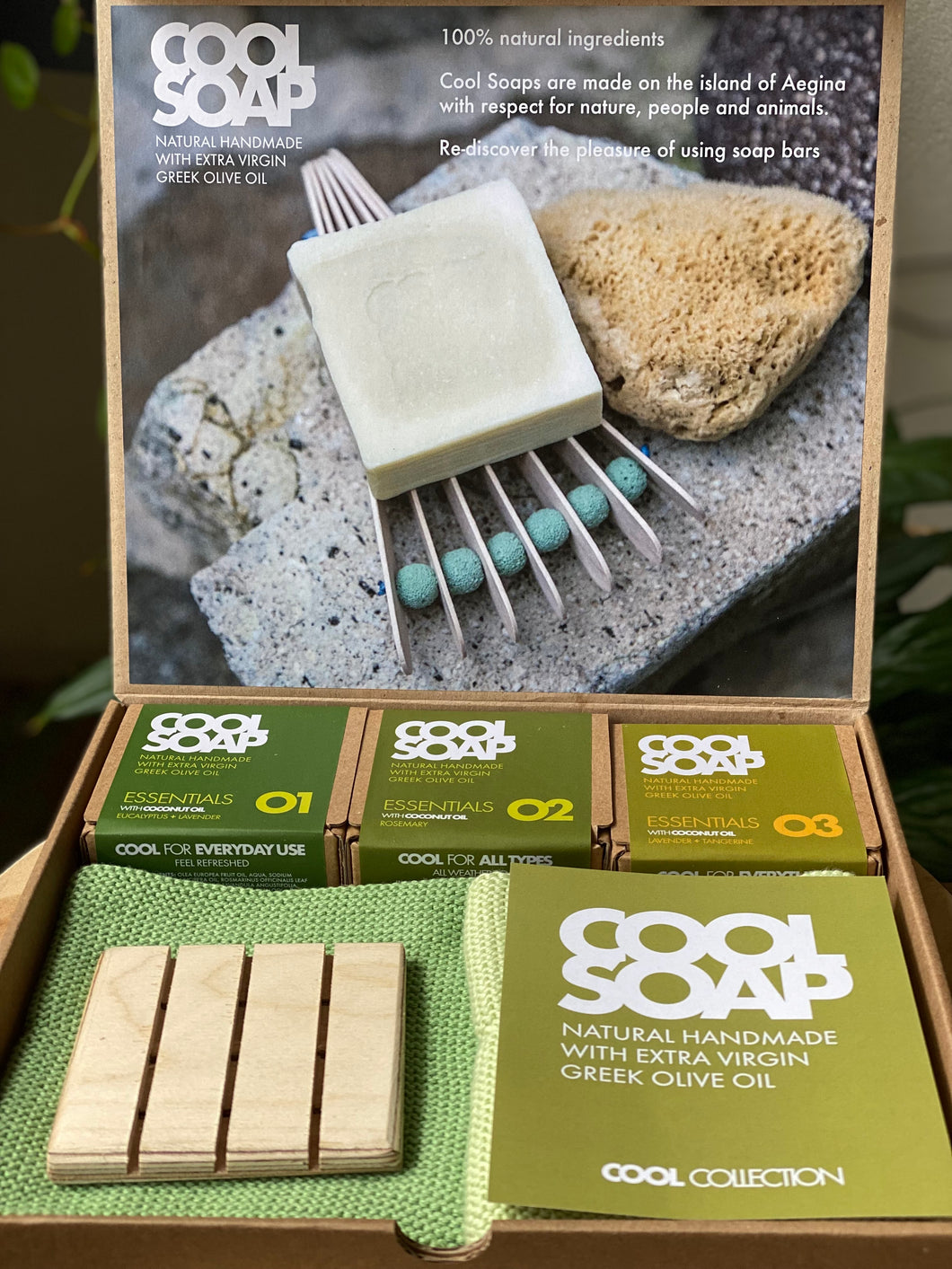 Natural Soap Gift Set-Green