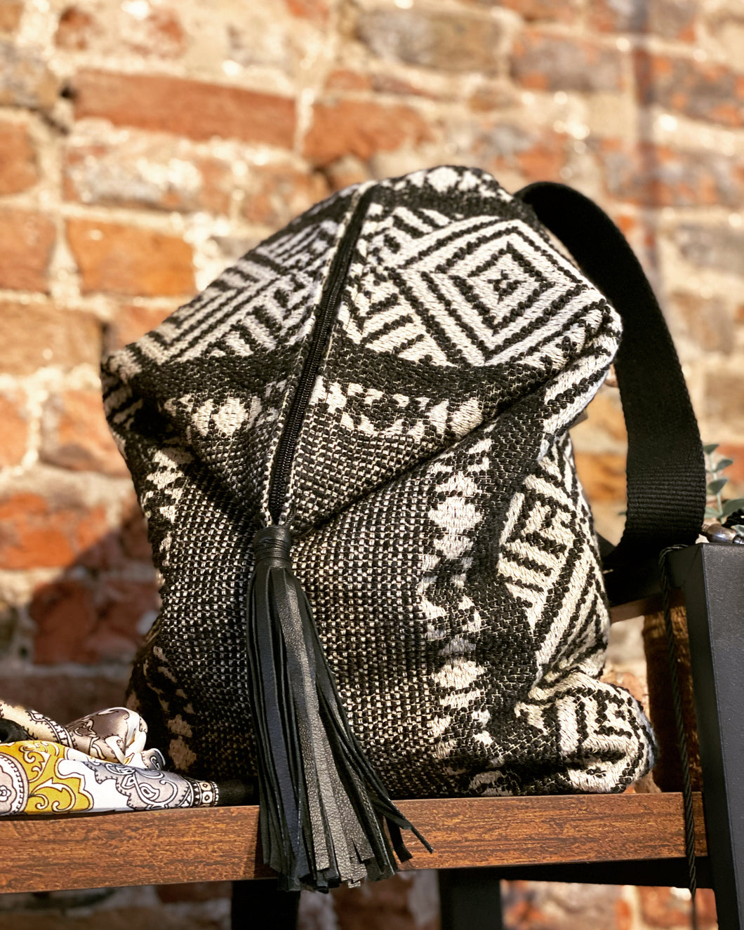 Limited Collection, handmade backpack.