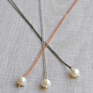 “One of a Pearl” necklace