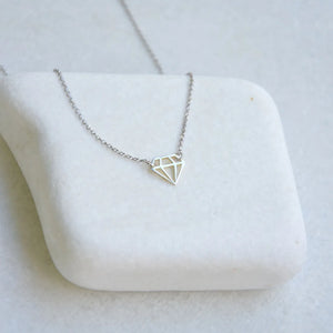 "Diamond"  necklace