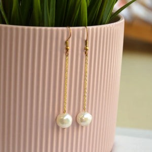 "One of a Pearl" earrings